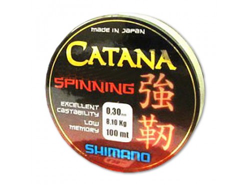 Леска Shimano Catana Spining 100 м*0,185мм*3,5 кг